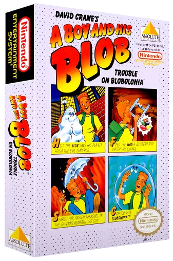 jeu A Boy and His Blob - Trouble on Blobolonia